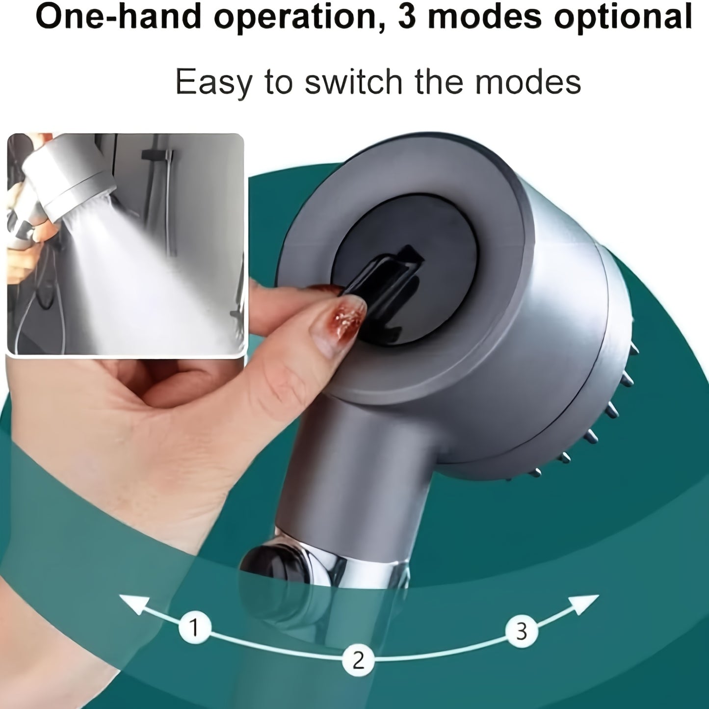 Ion filtered drop shower