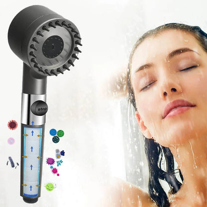 Ion filtered drop shower